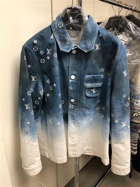 louis vuitton star gradient denim jacket|louis vuitton denim jacket.